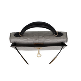 Hermès Kelly II Sellier Mini HSS Gris Perle/Black Matte Alligator Permabrass Hardware