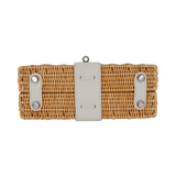 Hermès Kelly Mini Picnic White Swift Leather Palladium Hardware