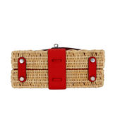 Hermès Kelly Mini Picnic Rouge de Coeur Swift Leather Palladium Hardware