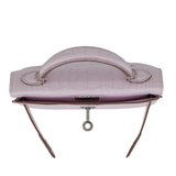 Hermès Kelly II Sellier Mini Mauve Pale Matte Boreal Alligator Palladium Hardware