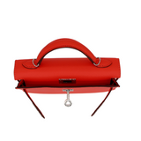 Hermès Kelly II Sellier Mini Orange Field Epsom Leather Palladium Hardware