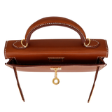 Hermès Kelly II Sellier Mini Fauve Barenia Leather Gold Hardware