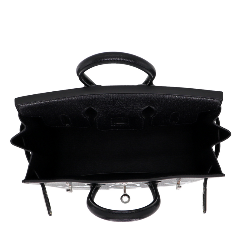 Hermès 20cm Birkin Sellier Disco Chèvre Leather Palladium Hardware