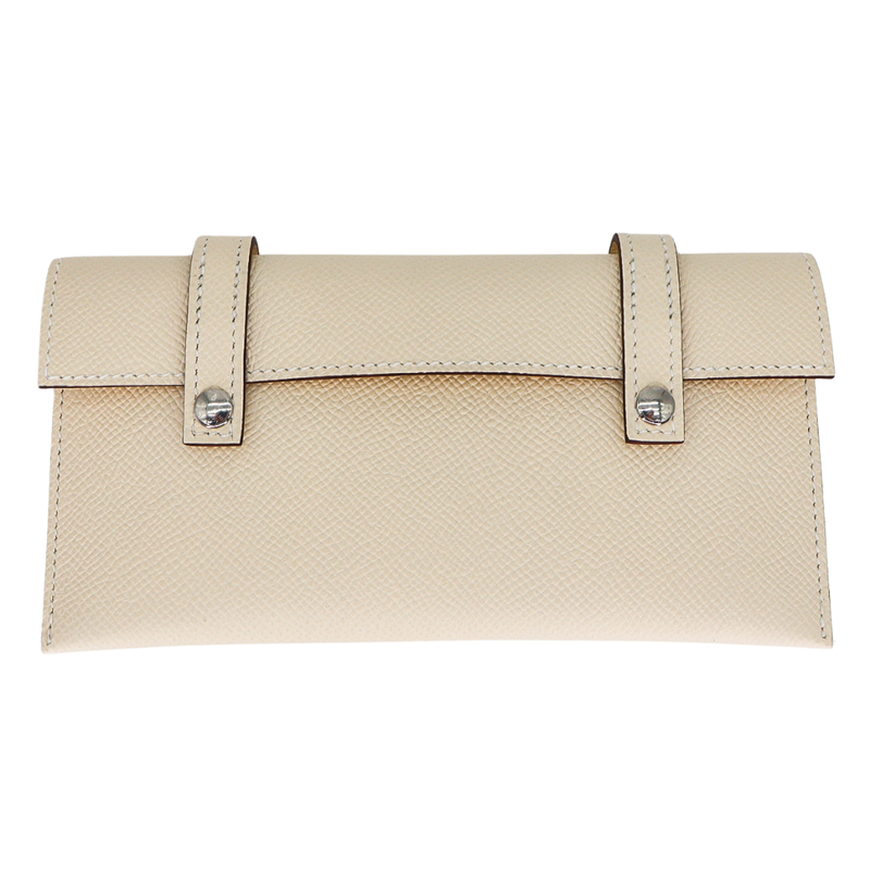 Hermès Kelly Doll Picto Mauve Sylvestre Epsom Leather Palladium Hardware