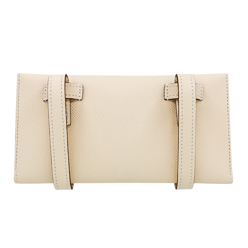 Hermès Kelly Doll Picto Mauve Sylvestre Epsom Leather Palladium Hardware