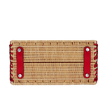 Hermès 25cm Birkin Picnic Framboise Swift Leather/Osier Wicker Palladium Hardware