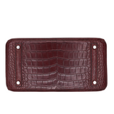 Hermès 30cm Birkin Bordeaux Matte Alligator Palladium Hardware