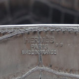 Hermès 30cm Birkin So Black Matte Niloticus Crocodile PVD Hardware