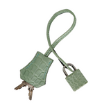 Hermès 30cm Birkin Trench/Vert D’Eau Matte Alligator Palladium Hardware