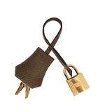 Hermès 25cm Birkin Verso Toundra/Blanc Togo Leather Gold Hardware