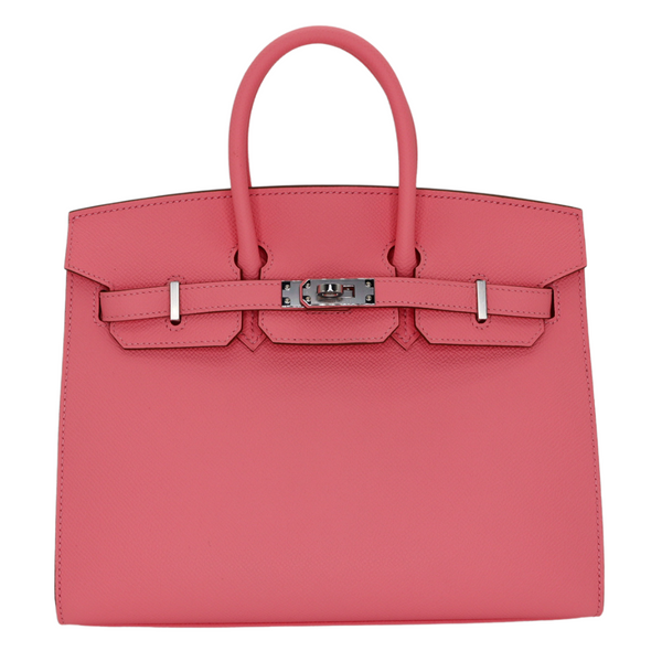 Hermès 25cm Birkin Sellier Rose Confetti Epsom Leather Palladium Hardware