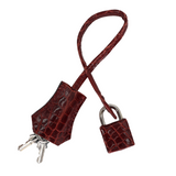 Hermès 30cm Birkin Bordeaux Shiny Niloticus Crocodile Palladium Hardware