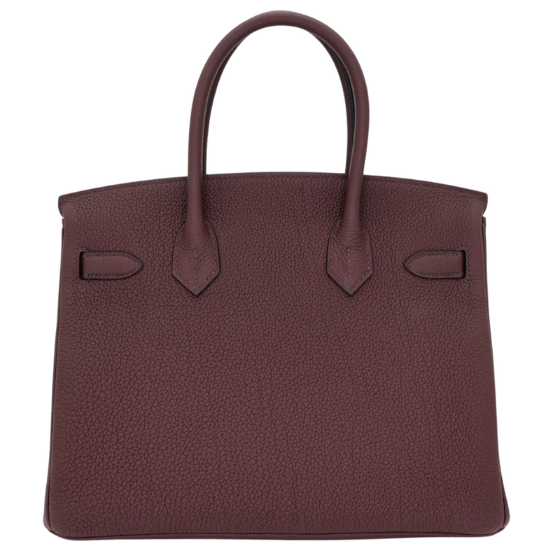 Hermès 30cm Birkin Rouge Sellier Togo Leather Palladium Hardware