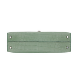Hermès Kelly II Sellier Mini HSS Vert D'eau Matte Alligator Palladium Hardware