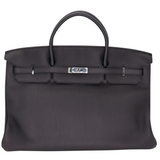 Hermès 45cm Birkin Black Togo Leather Palladium Hardware