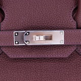 Hermès 30cm Birkin Rouge Sellier Togo Leather Palladium Hardware