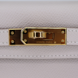 Hermès Kelly II Sellier Mini Gris Pale Epsom Leather Gold Hardware