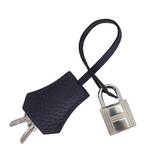 Hermès 25cm Birkin Bleu Nuit Togo Leather Palladium Hardware