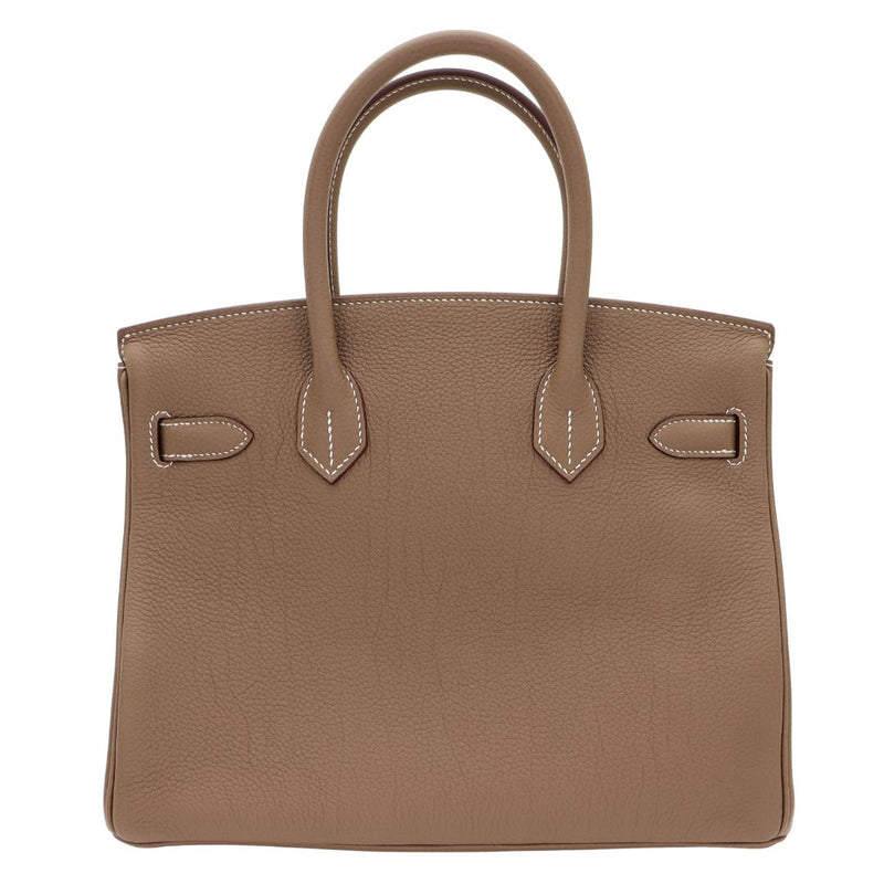 Hermès 30cm Birkin Etoupe Togo Leather Palladium Hardware