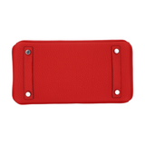 Hermès 25cm Birkin Rouge Radieux Togo Leather Palladium Hardware