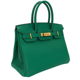 Hermès 30cm Birkin Cactus Epsom Leather Gold Hardware