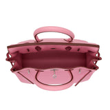 Hermès 30cm Birkin Bubblegum Swift Leather Palladium Hardware