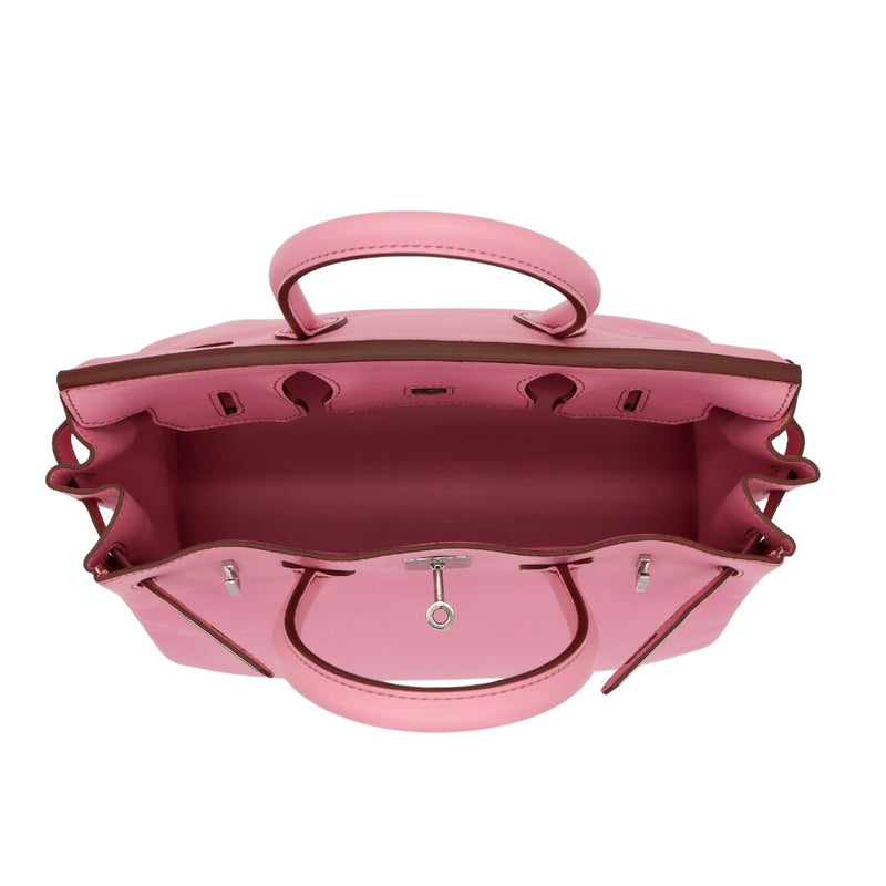 Hermès 30cm Birkin Bubblegum Swift Leather Palladium Hardware