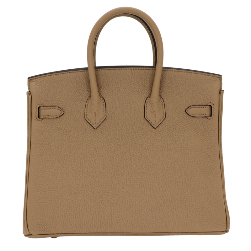 Hermès 25cm Birkin Beige Marfa Togo Leather Gold Hardware