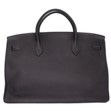 Hermès 45cm Birkin Black Togo Leather Palladium Hardware