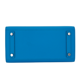 Hermès 25cm Birkin Sellier Bleu Frida Epsom Leather Palladium Hardware