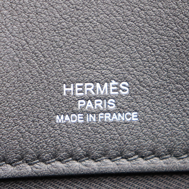 Hermès 25cm Birkin Shadow Black Swift Leather