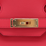 Hermès 30cm Birkin Rouge Casaque Epsom Leather Gold Hardware