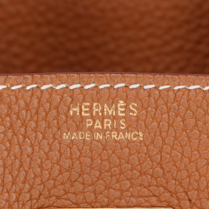 Hermès 30cm Birkin Gold Denim/Togo Leather Gold Hardware