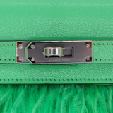Hermes Kelly Elan Foile Vert Comics Palladium Hardware