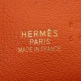 Hermès 30cm Birkin Orange Dalmatian Buffalo Leather Gold Hardware