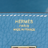 Hermès 25cm Birkin Bleu Jean Togo Leather Gold Hardware