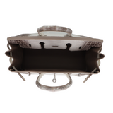 Hermès 25cm Birkin Blanc Himalayan Palladium Hardware