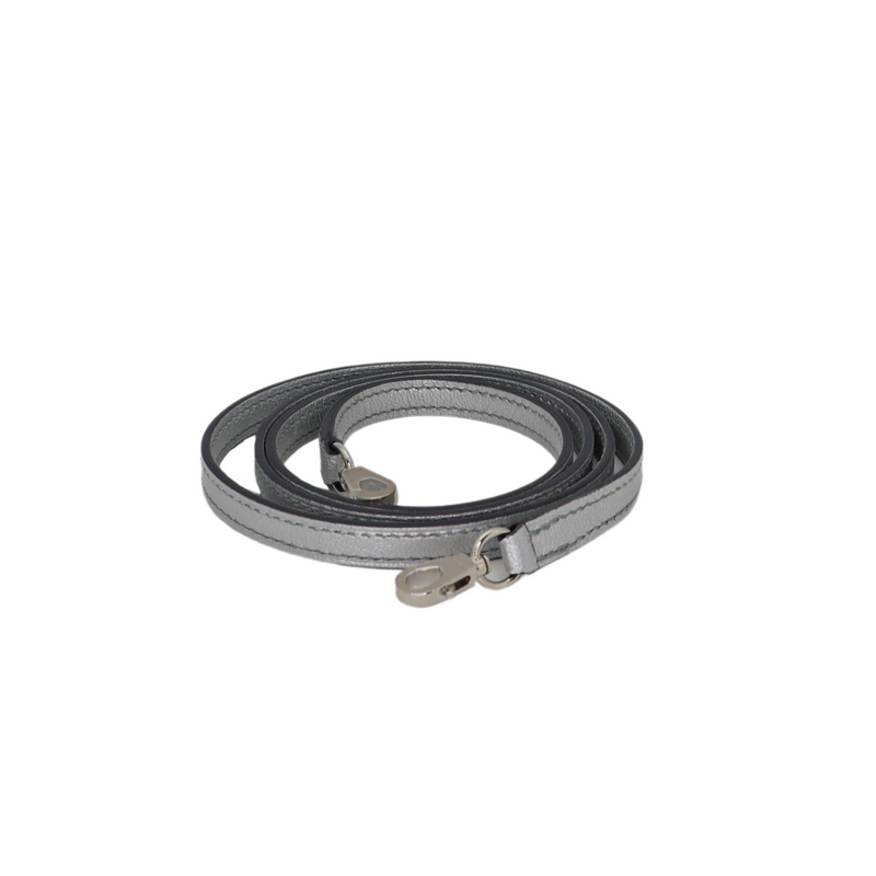 Hermès Kelly II Sellier Mini Gris Argente Chèvre Chamkilight Leather Palladium Hardware