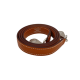 Hermès 25cm Kelly Sellier Naturel Sable Butler Leather Palladium Hardware