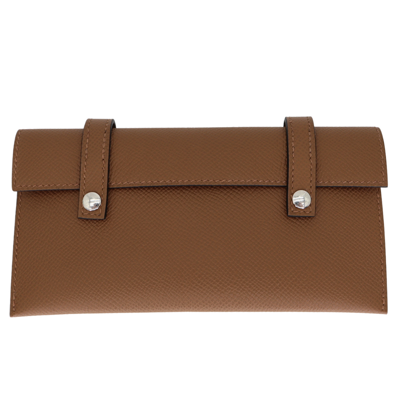 Hermès Kelly Doll Picto Gris Misty Epsom Leather Palladium Hardware