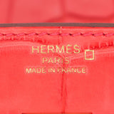 Herm�s 25cm Birkin Bougainvillea Matte Alligator Gold Hardware