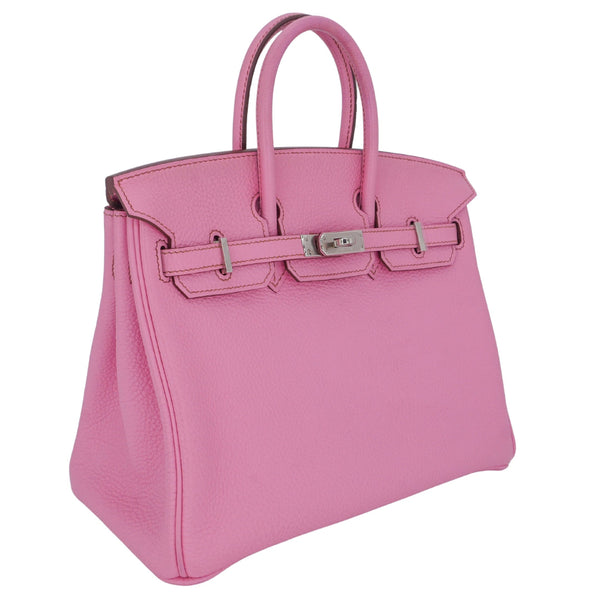 Herm�s 25cm Birkin Bubblegum Togo Palladium Hardware