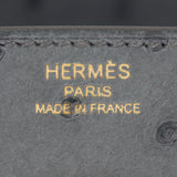 Herm�s 25cm Birkin Vert Amande Ostrich Gold Hardware