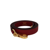 Herm�s 28cm Kelly Sellier Rouge Grenat Epsom Leather Gold Hardware