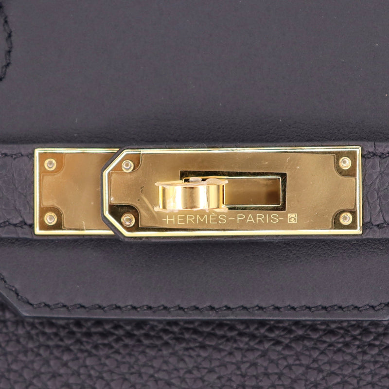 Herm�s 30cm Birkin 3-in-1 Black Togo Leather Gold Hardware