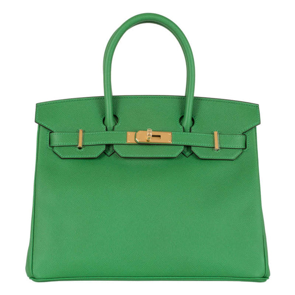 Herm�s 30cm Birkin Bambou Epsom Leather Gold Hardware