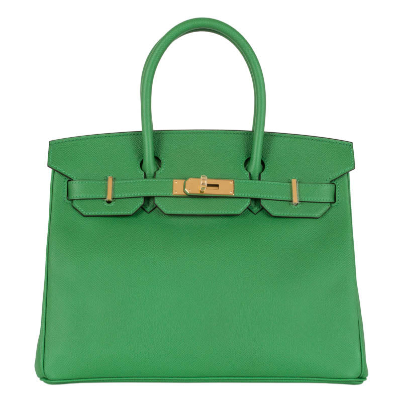 Herm�s 30cm Birkin Bambou Epsom Leather Gold Hardware