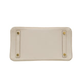 Herm�s 30cm Birkin Craie Togo Leather Gold Hardware