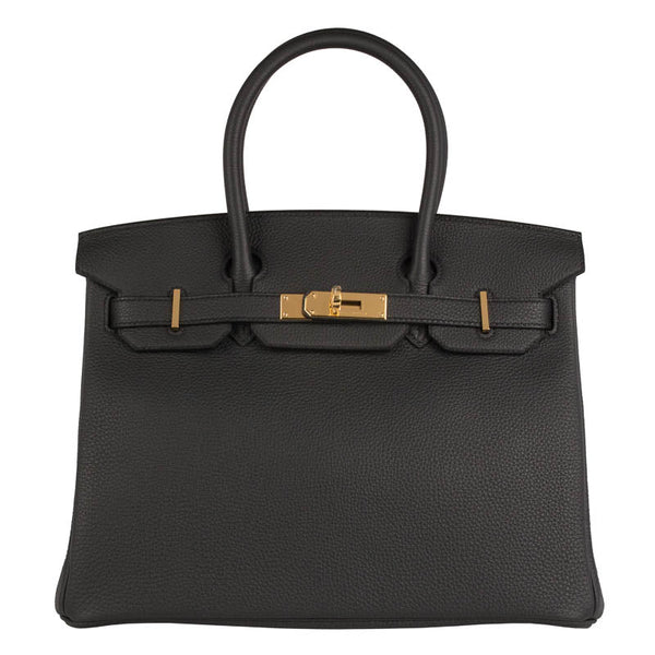 Herm�s 30cm Birkin Plomb Togo Leather Gold Hardware