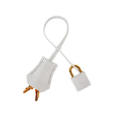 Herm�s 30cm Birkin White Epsom Leather Gold Hardware